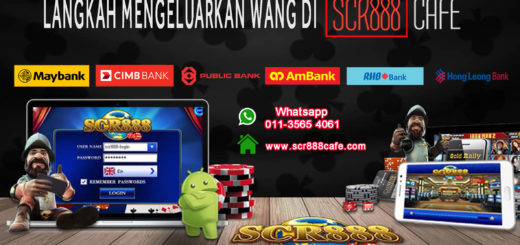 mengeluarkan wang di scr888