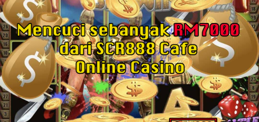 taniah pemenang scr888 cafe menenang sebanyak RM7000
