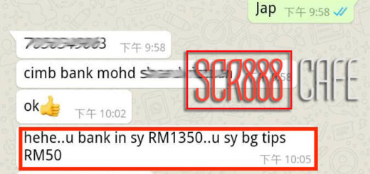 customer win RM1350 918kiss cafe